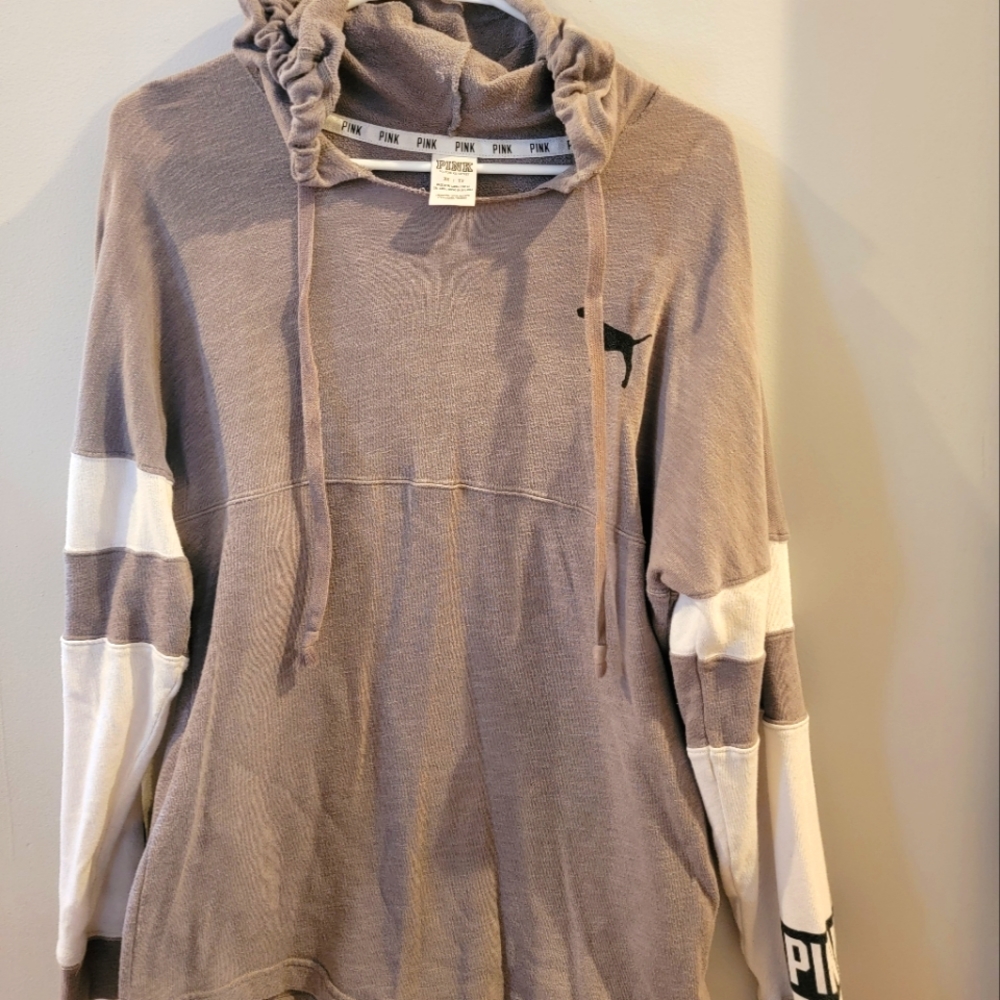 Pink hoodie
